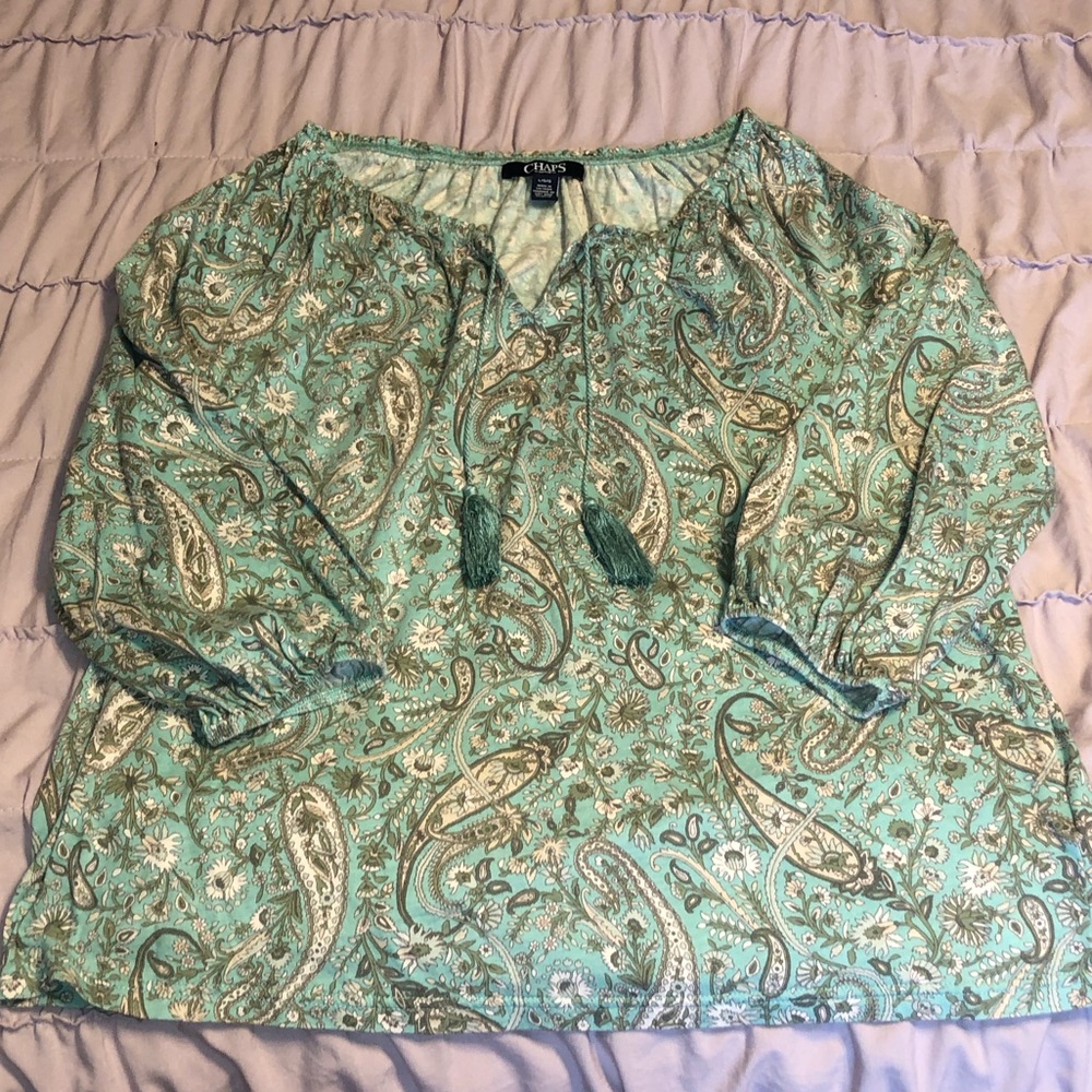 Chaps women’s top Large